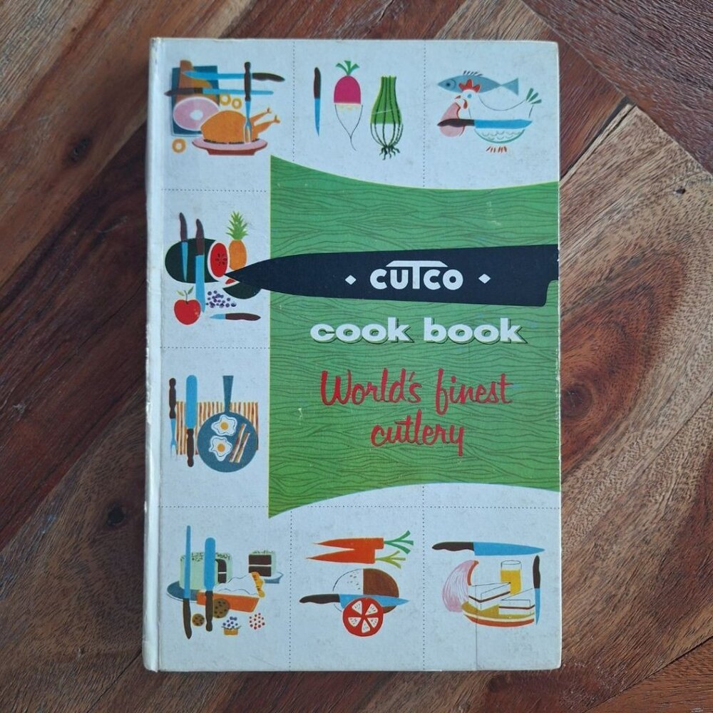 Cutco Cook Book Recipes Finest Cutlery Knife 1956‎ Meat Guide Learn Meals Bake